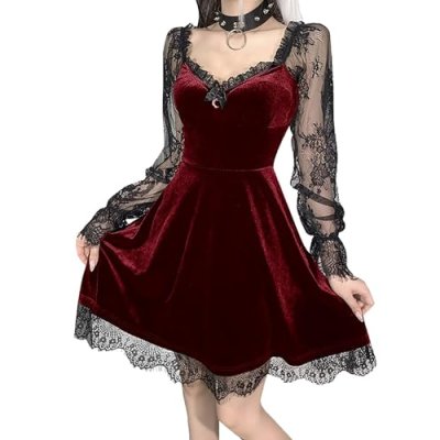 XKBHYD Women's Gothic Dress