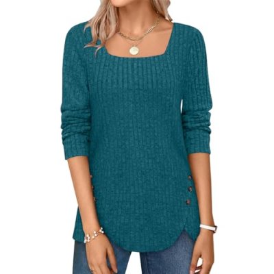 Women's Square Neck Sweaters