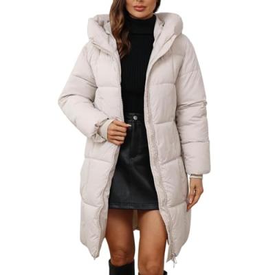 Women's Puffer Coat with Hood
