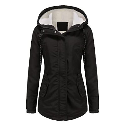 YYNUDA Womens Winter Coats Waterproof Fleece…