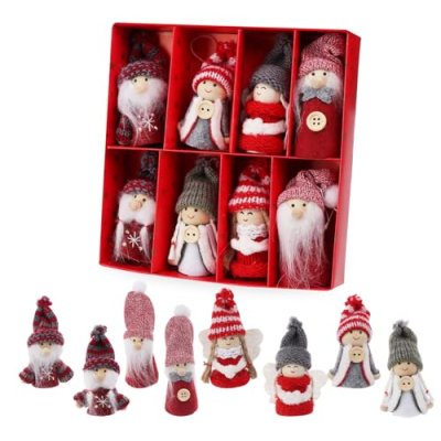 Homewit Christmas Elf Ornaments