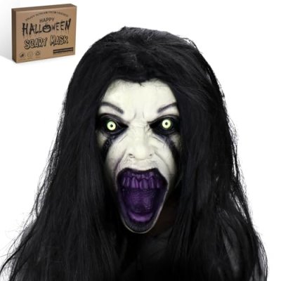 Homgaty Halloween Mask - Scary Halloween Mask…