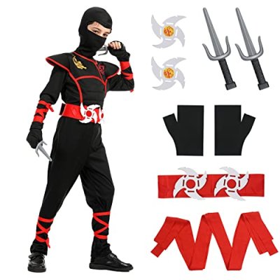 Aomig Kids Ninja Costume