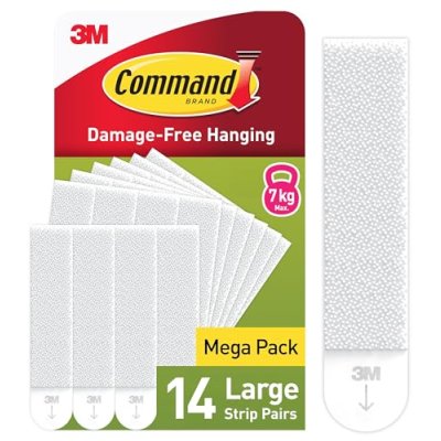 Command Picture Hanging Strips for Wall Décor