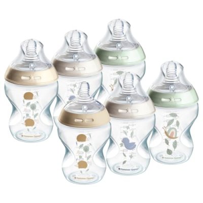 Tommee Tippee Natural Start Baby Bottles for 0m+,…