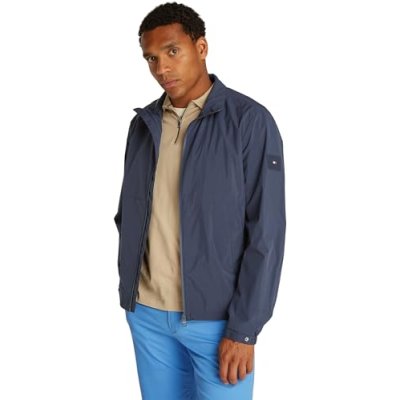 Tommy Hilfiger Men’s Branded Jacket with Zip,…