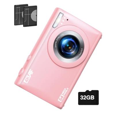 Compact 4K 64MP Digital Camera