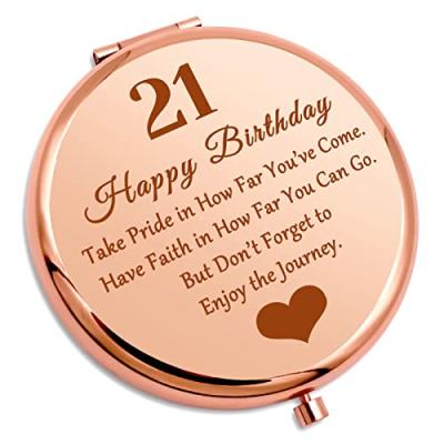 Compact Makeup Mirror for 21st Birthday Girls
