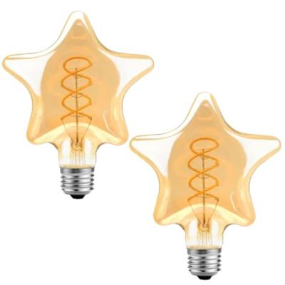 LEDSone Vintage Star Shaped LED Bulb