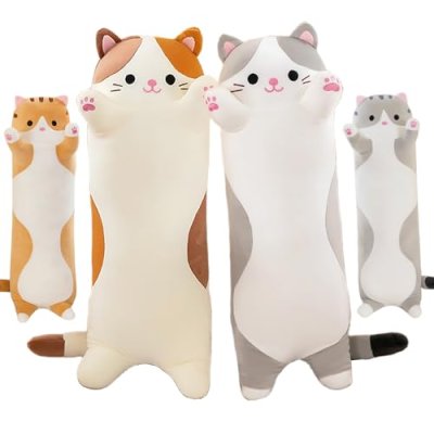 Long Cat Plush Pillow