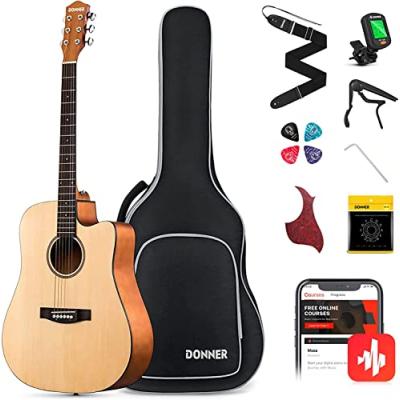 Donner Acoustic Guitar Starter Set