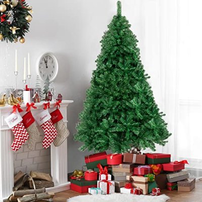 Bonnlo 6ft Artificial Christmas Tree