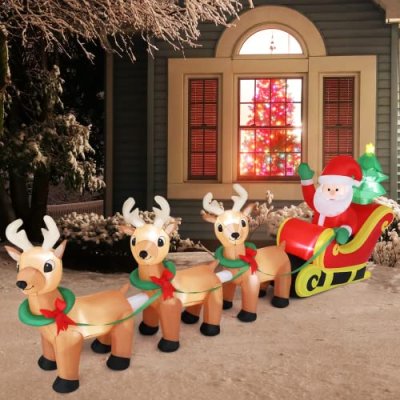 Bonnlo Inflatable Christmas Decor