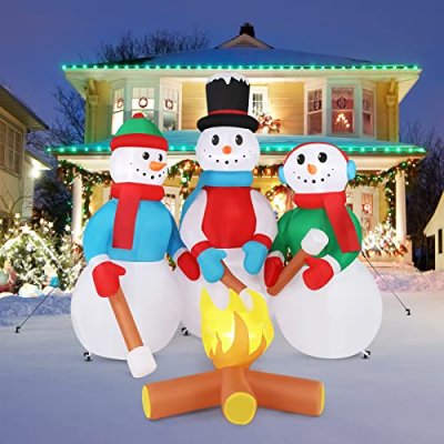 Bonnlo Inflatable Snowman