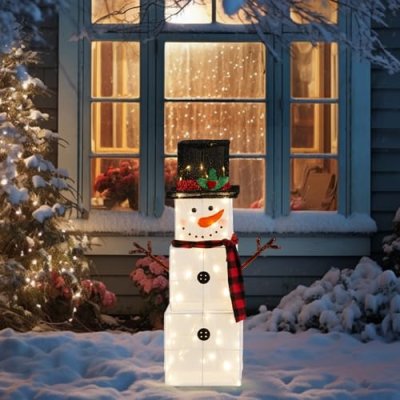 Bonnlo Snowman Decoration