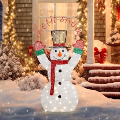 Bonnlo Snowman Decoration