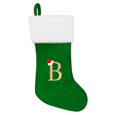 RFAQK Monogram Christmas Stocking