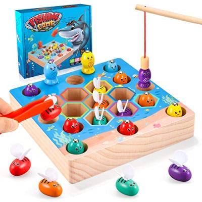 Montessori Magnetic Fishing Game