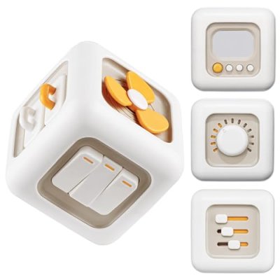 Montessori Activity Cube for Toddlers