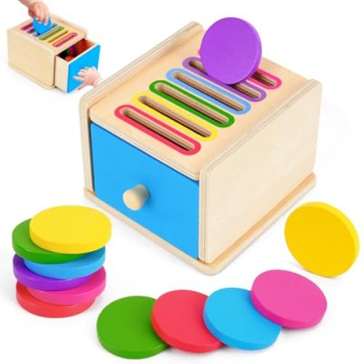 FCSONU Montessori Coin Box Toys