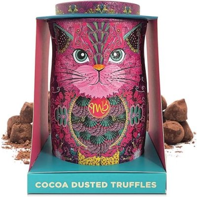 Monty Bojangles Chocolate Truffles Cat Tin