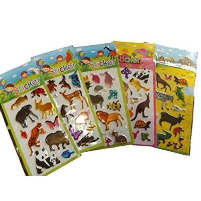 Zoo Animals Stickers for Kids' Crafts