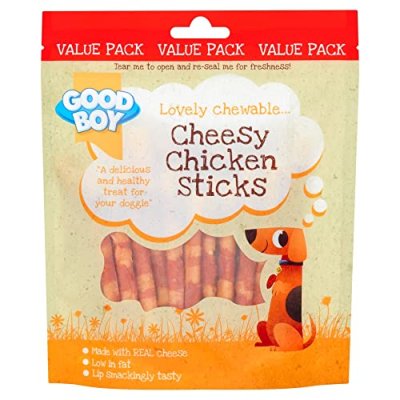 Good Boy Cheesy Chicken Sticks