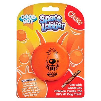 Good Boy Dog Toy Chewy Space Lobber - Treat…