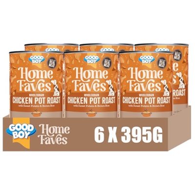 Good Boy Home Faves Whole Grain Wet Dog Food Cans…