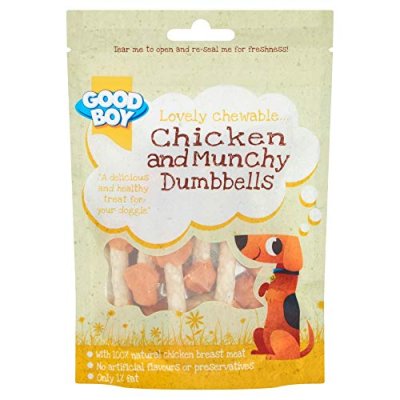 Good Boy Munchy Dumbbells
