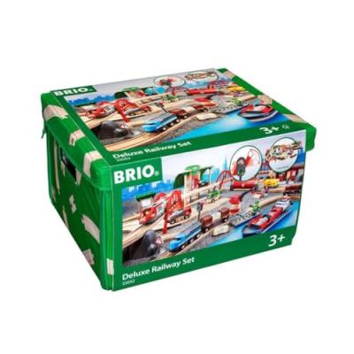 BRIO Wooden Railway Train Set