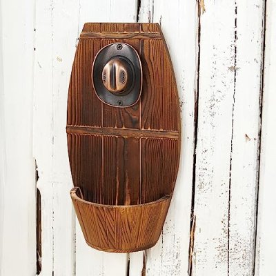 Wooden Wall Mounted Beer Barrel keg Bottle Opener…