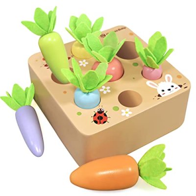 KMTJT Wooden Carrot Harvest Game
