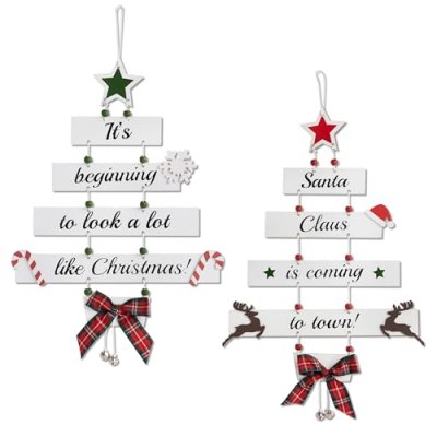 Wooden Christmas Decorations