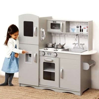 KIDOZ Wooden Play Kitchen