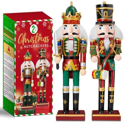 REDSTAR Wooden Nutcracker Soldiers
