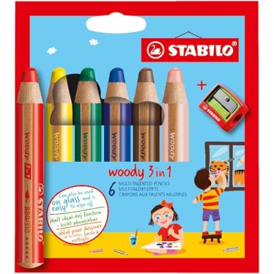 STABILO Woody 3-in-1 Pencil Set