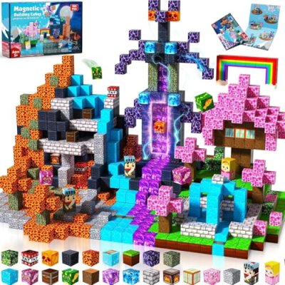 Goody King Magnetic Blocks-150Pcs Dark Swordsman…