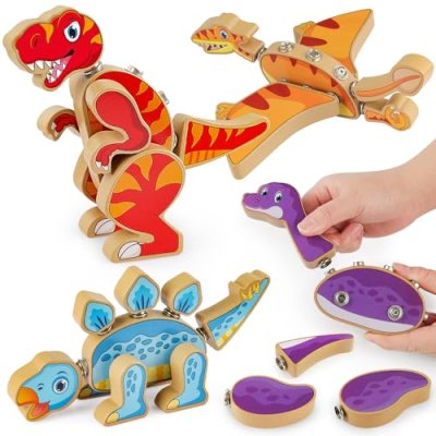 Coogam Dinosaur Playset