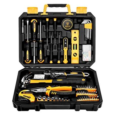DEKO Tool Kit Set Box 100 Pieces Home Repair DIY…