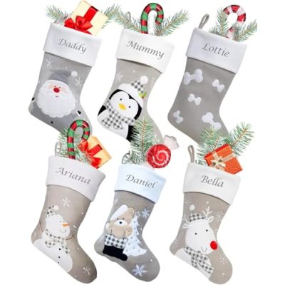 Hoolaroo Personalised Christmas Stockings Custom…