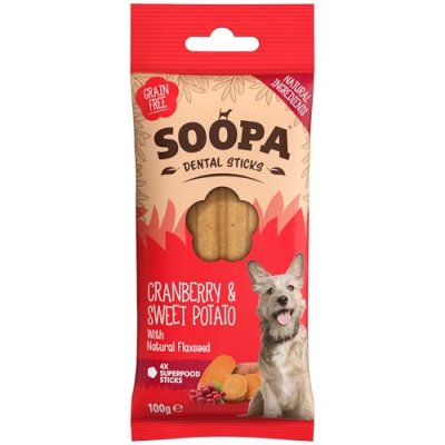 Soopa Cranberry and Sweet Potato Dental Sticks…