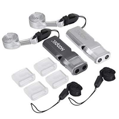 Noopel Coach whistle with Lanyard and Mouth Grip,…