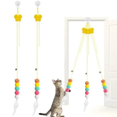 WOLMIK Door Hanging Cat Toys
