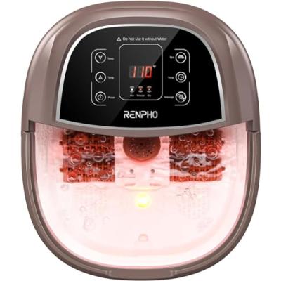 RENPHO Foot Spa with Heater and Auto Roller