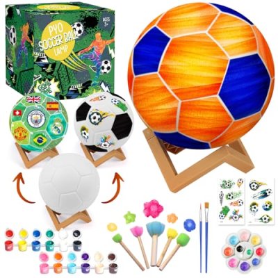 Football Painting Lamp Kit with Night Light Art Set