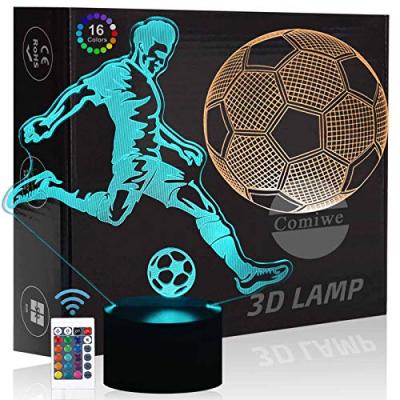 Football Soccer 3D Night Light