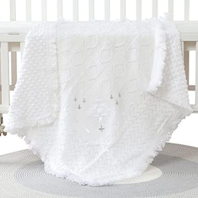 Booulfi Baby Christening Blanket