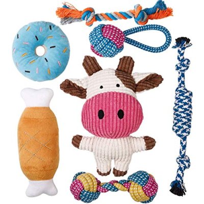 Toozey Puppy Chew Toys, 7-Pack