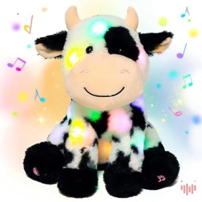 Hopearl Musical Plush Cow